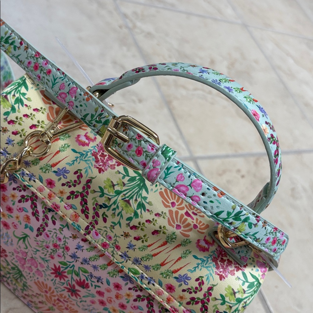 Betsey Johnson Floral Handbag - Picture 5 of 16